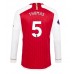 Günstige Arsenal Thomas Partey #5 Heim Fussballtrikot 2023-24 Langarm